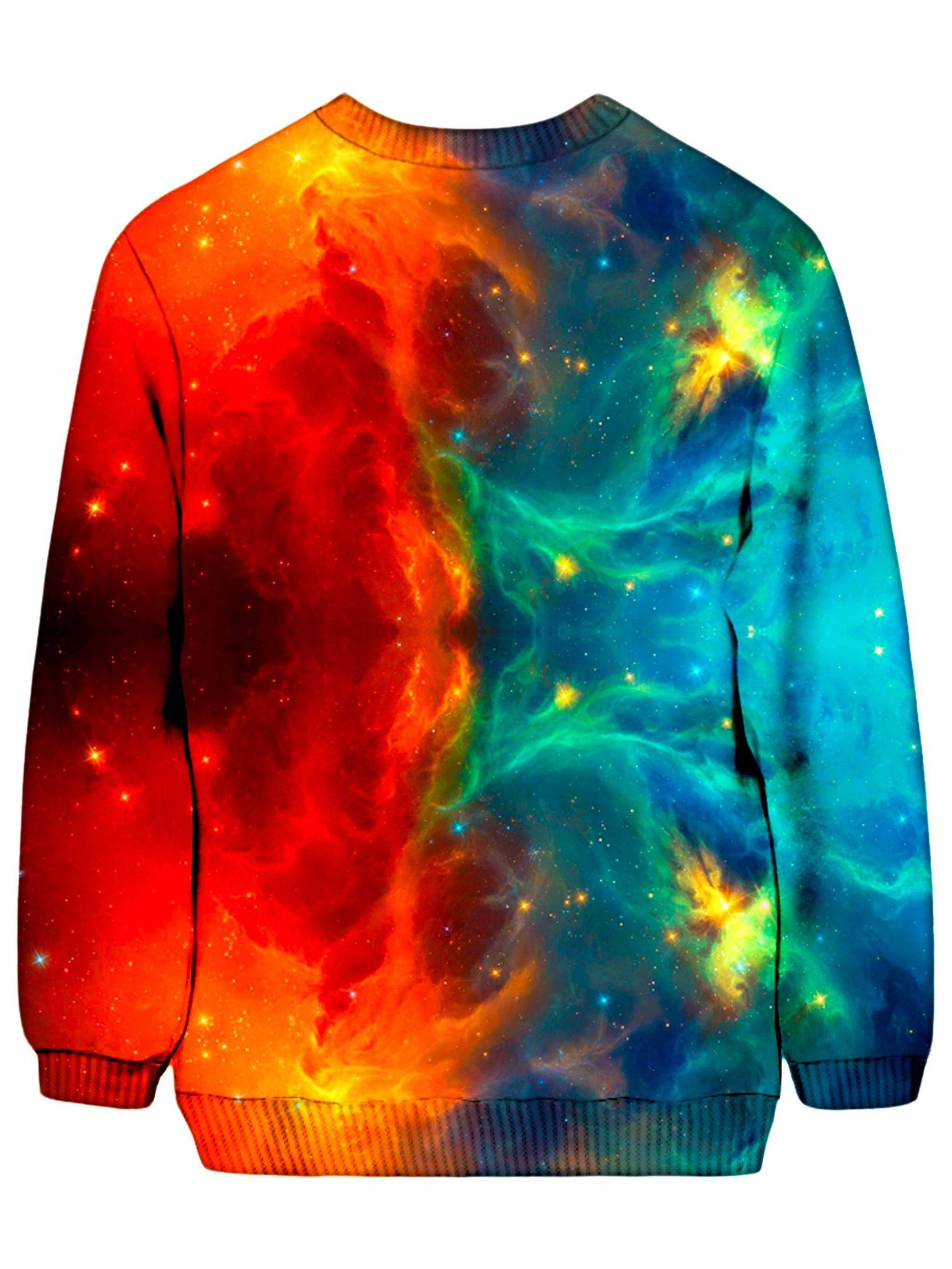 Fire and Ice Galaxy Sweatshirt, iEDM, | iEDM