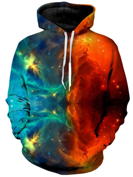 iEDM Fire and Ice Galaxy Unisex Hoodie - iEDM