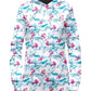 Flamingos Hoodie Dress, iEDM, | iEDM