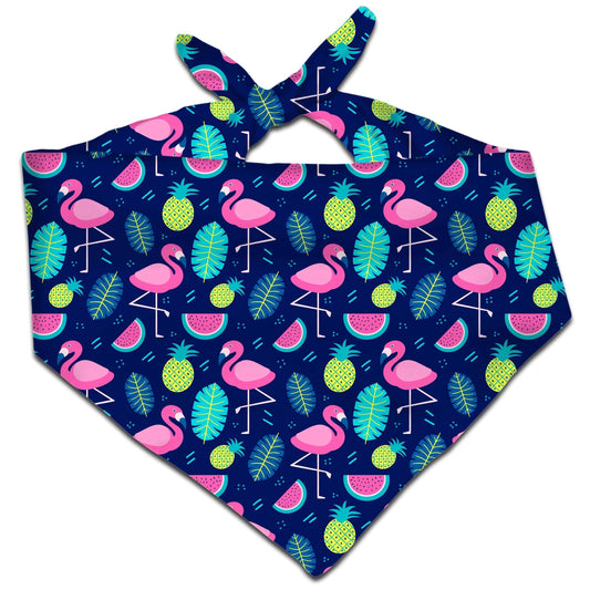 Neon Flamingos Bandana, iEDM, | iEDM