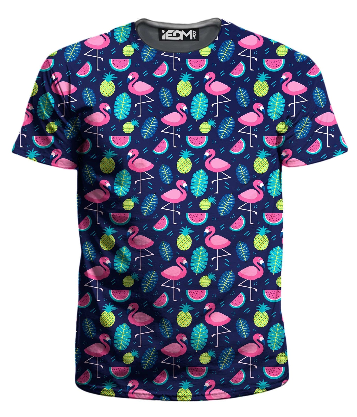 Neon Flamingos Men's T-Shirt, iEDM, | iEDM