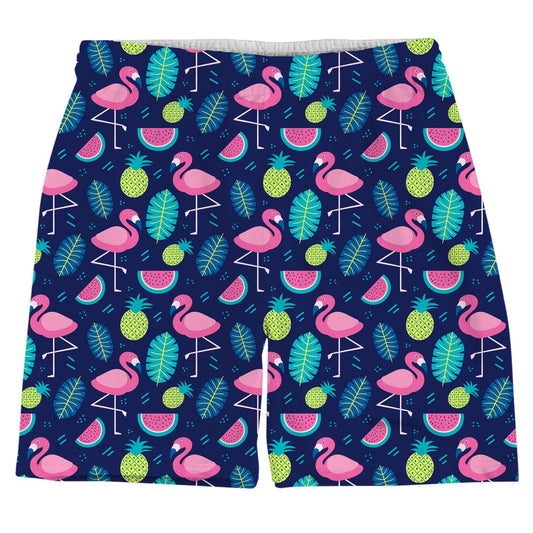 Neon Flamingos Weekend Shorts, iEDM, | iEDM