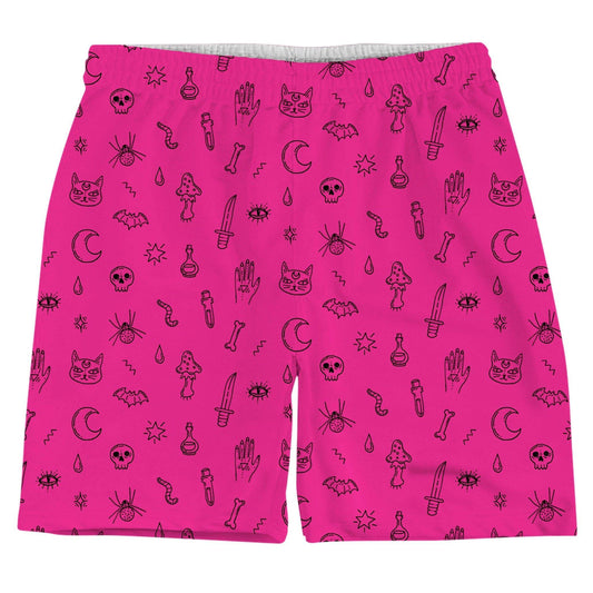Pink Pattern Weekend Shorts, iEDM, | iEDM