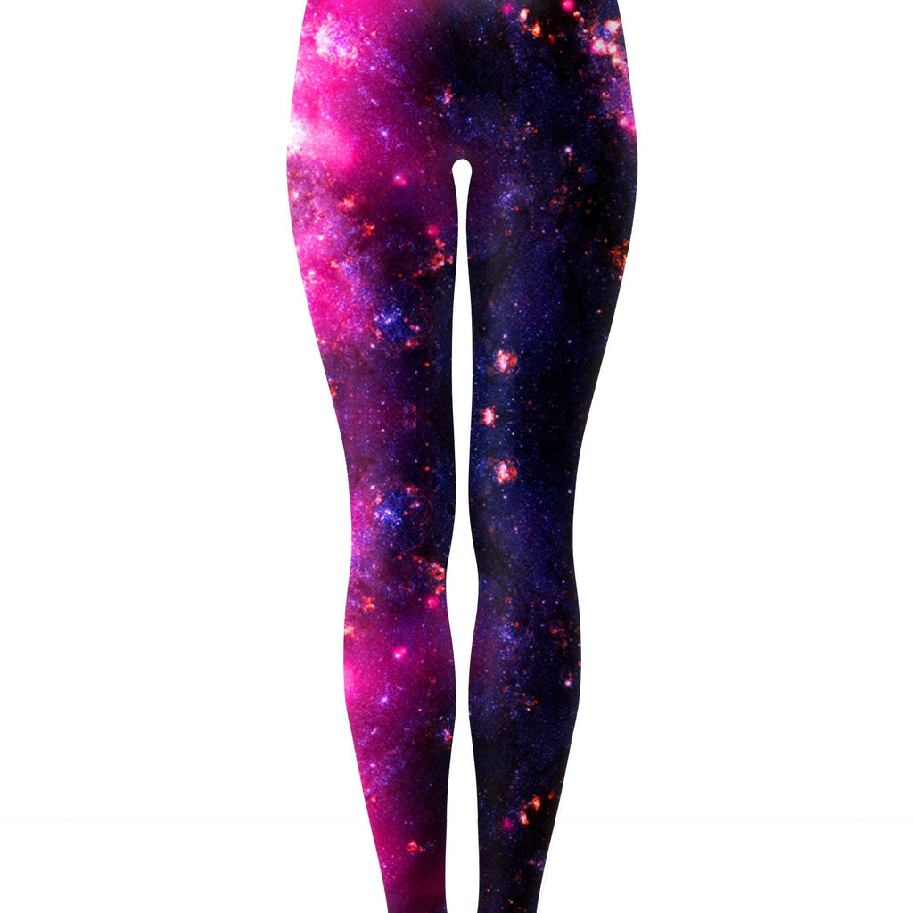 Purple Cosmos Leggings, iEDM, | iEDM