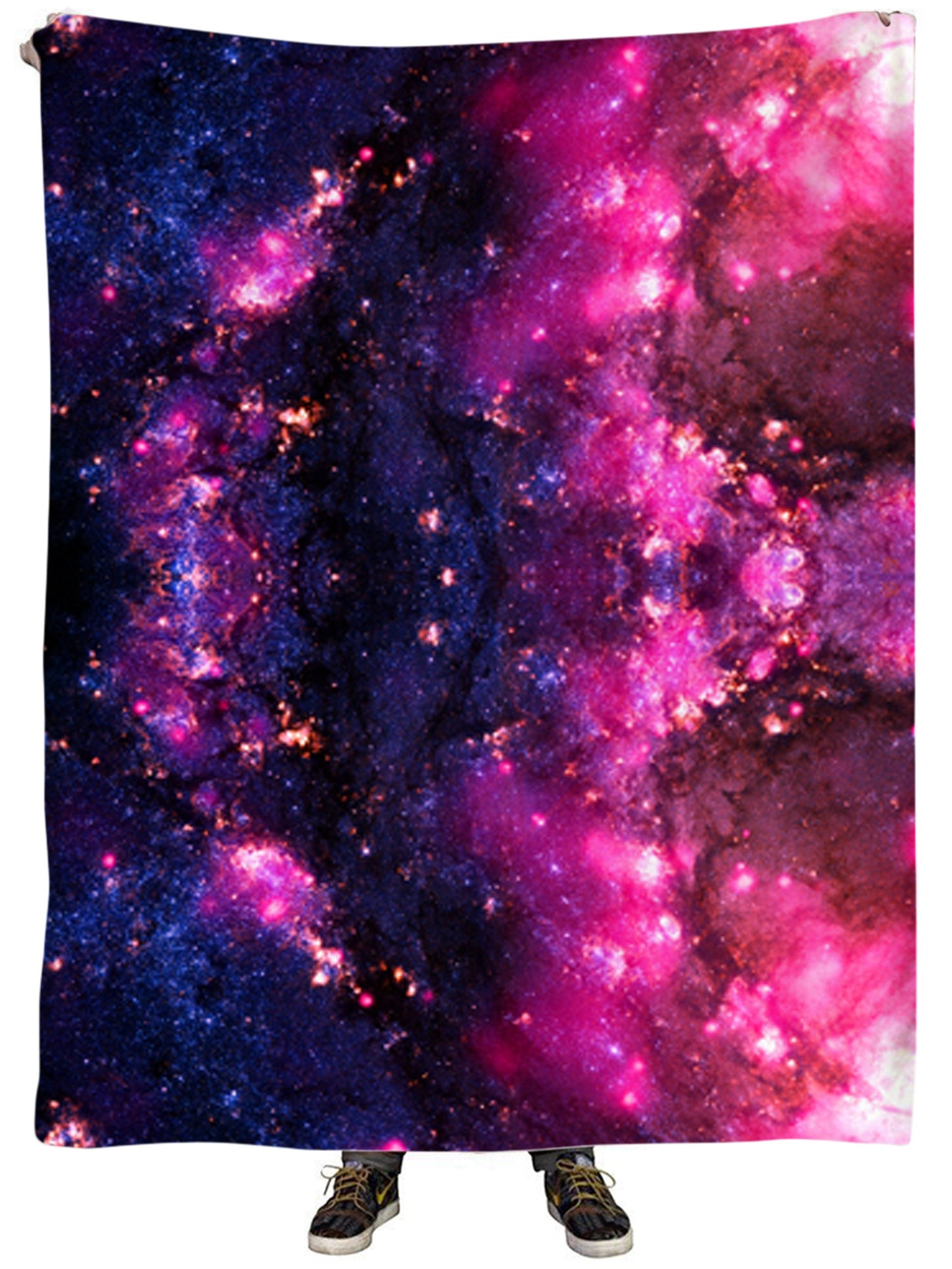 iEDM Purple Cosmos Plush Blanket - iEDM