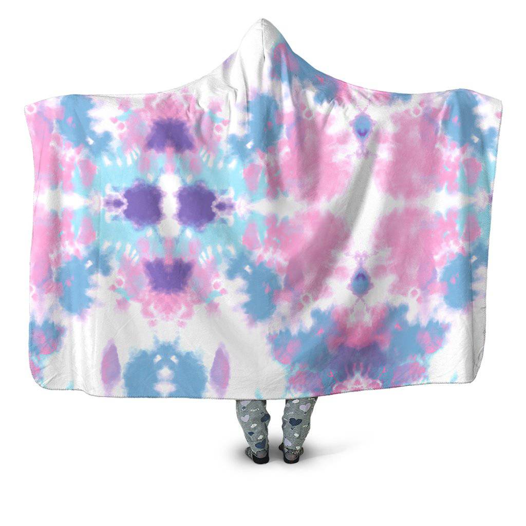 Purple Dye Hooded Blanket, iEDM, | iEDM