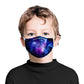 Purple Redux Kids Face Mask With (4) PM 2.5 Carbon Inserts, iEDM, | iEDM