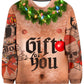 Santa Bod Christmas Sweatshirt, iEDM, | iEDM