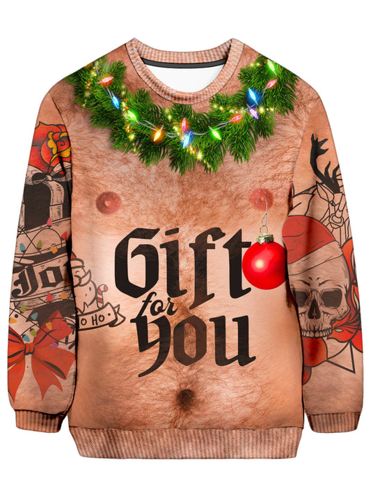 Santa Bod Christmas Sweatshirt, iEDM, | iEDM