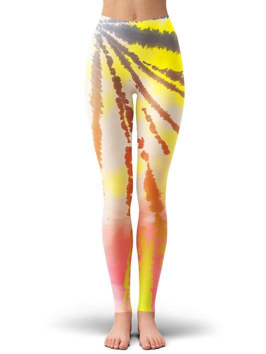 Sunrise Tie Dye Leggings, iEDM, | iEDM