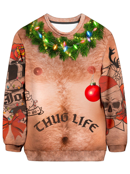 iEDM Thug Life Ugly Christmas Sweatshirt - iEDM
