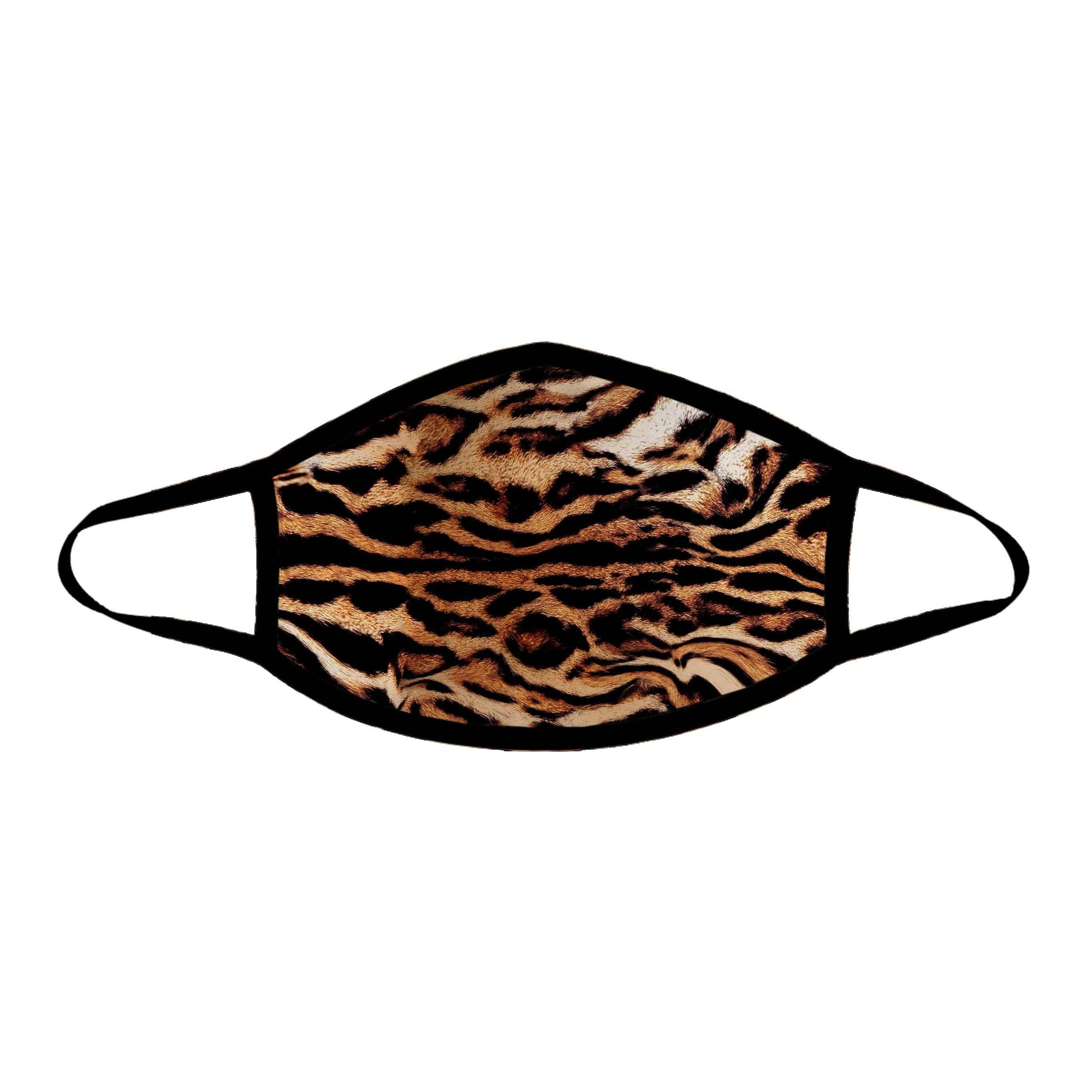 Tiger Print Cloth Face Mask, iEDM, | iEDM