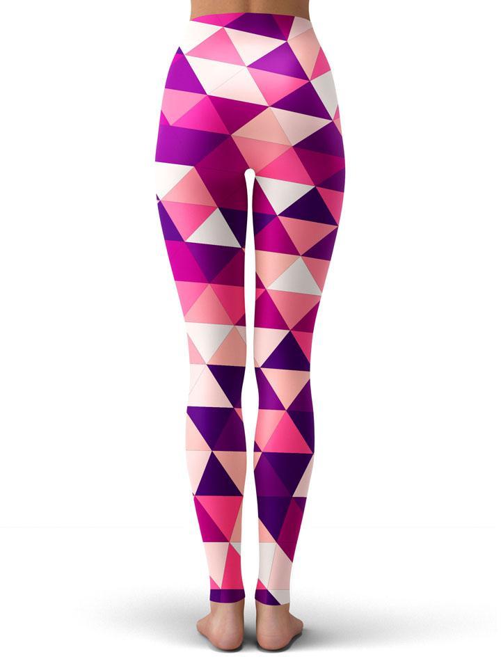 Triangulate Pink Leggings, iEDM, | iEDM