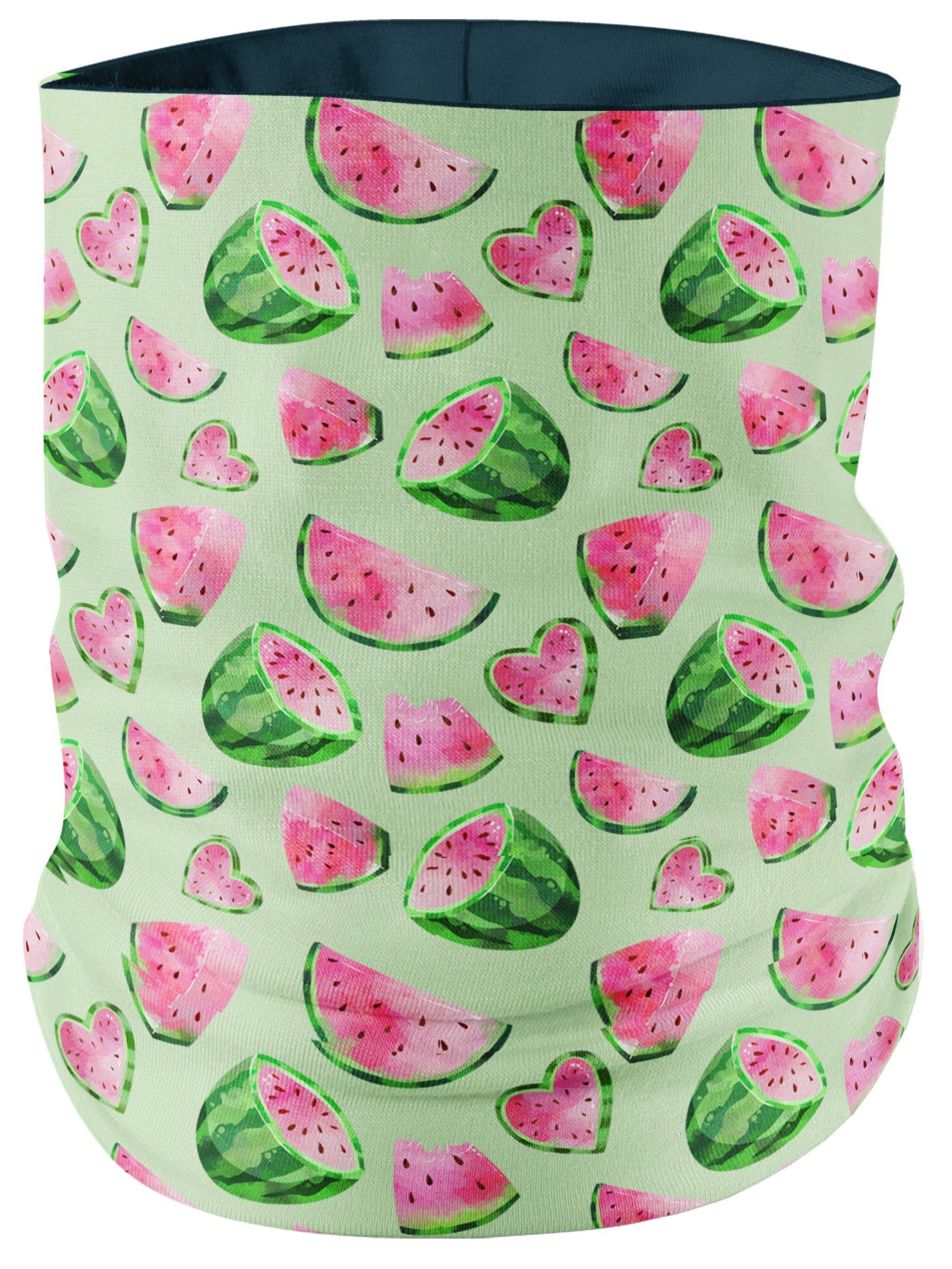 Watermelon Pattern Bandana Mask, iEDM, | iEDM