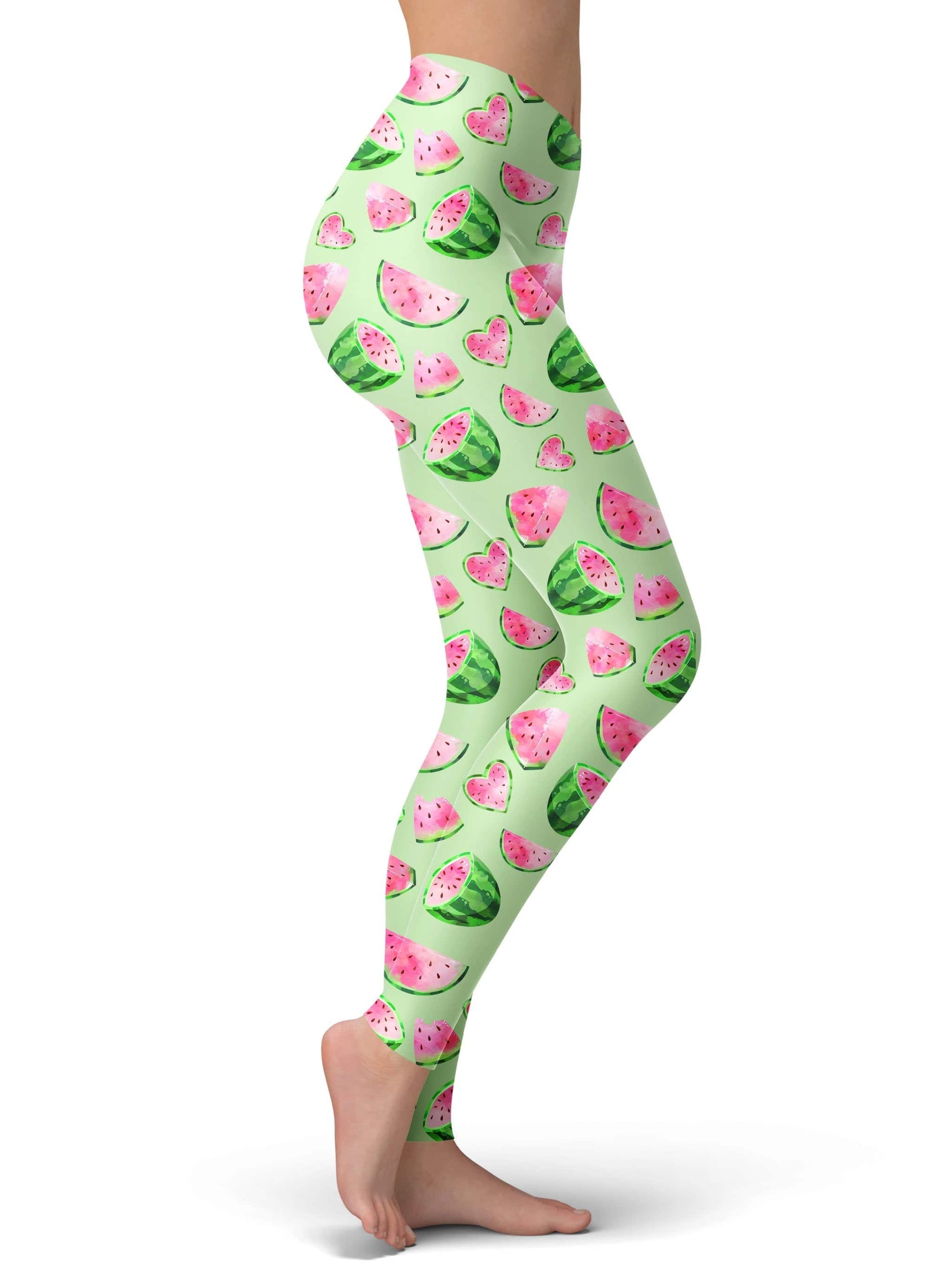 Watermelon Pattern Leggings, iEDM, | iEDM