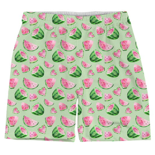 Watermelon Pattern Weekend Shorts, iEDM, | iEDM