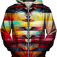 Illustrious Discovery Unisex Zip-Up Hoodie, Gratefully Dyed, | iEDM