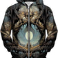 Invincible Mistake Unisex Zip-Up Hoodie, Gratefully Dyed, | iEDM