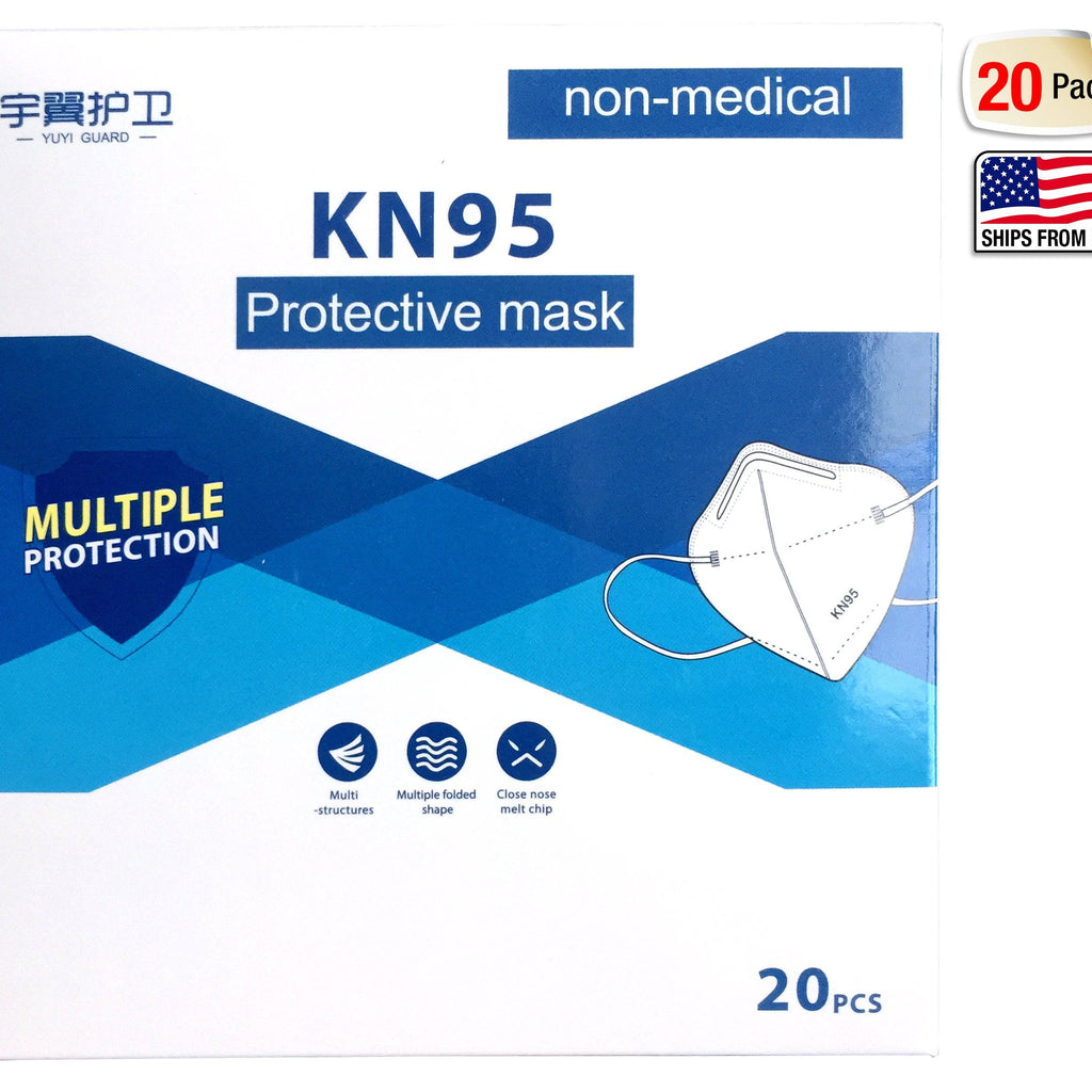 KN95 Masks 20-Pack Box, , | iEDM