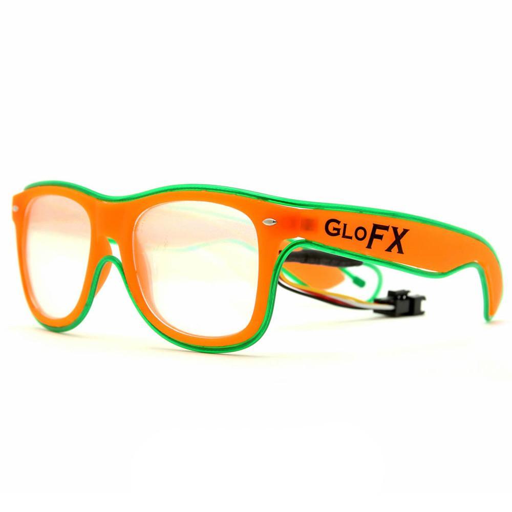 Customizable TRACER Luminescence Diffraction Glasses, Light up glasses, | iEDM