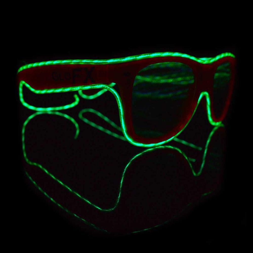 Customizable TRACER Luminescence Diffraction Glasses, Light up glasses, | iEDM