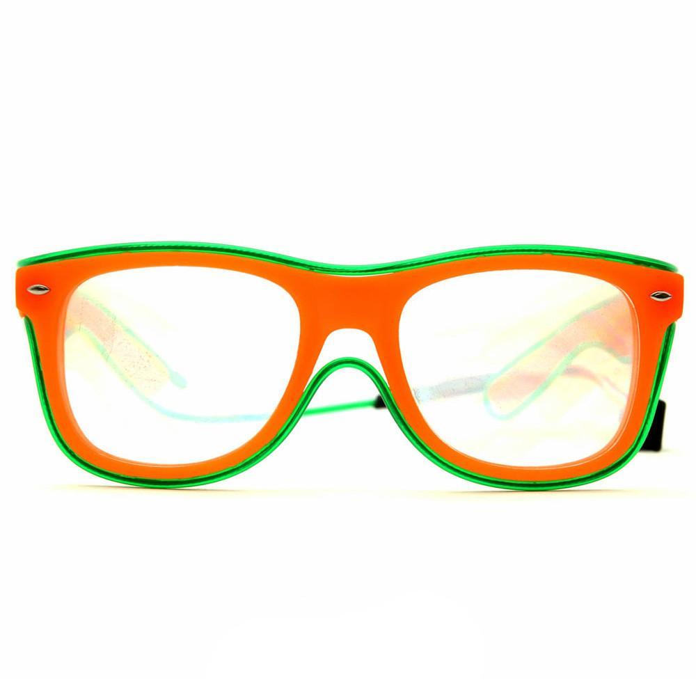 Customizable TRACER Luminescence Diffraction Glasses, Light up glasses, | iEDM