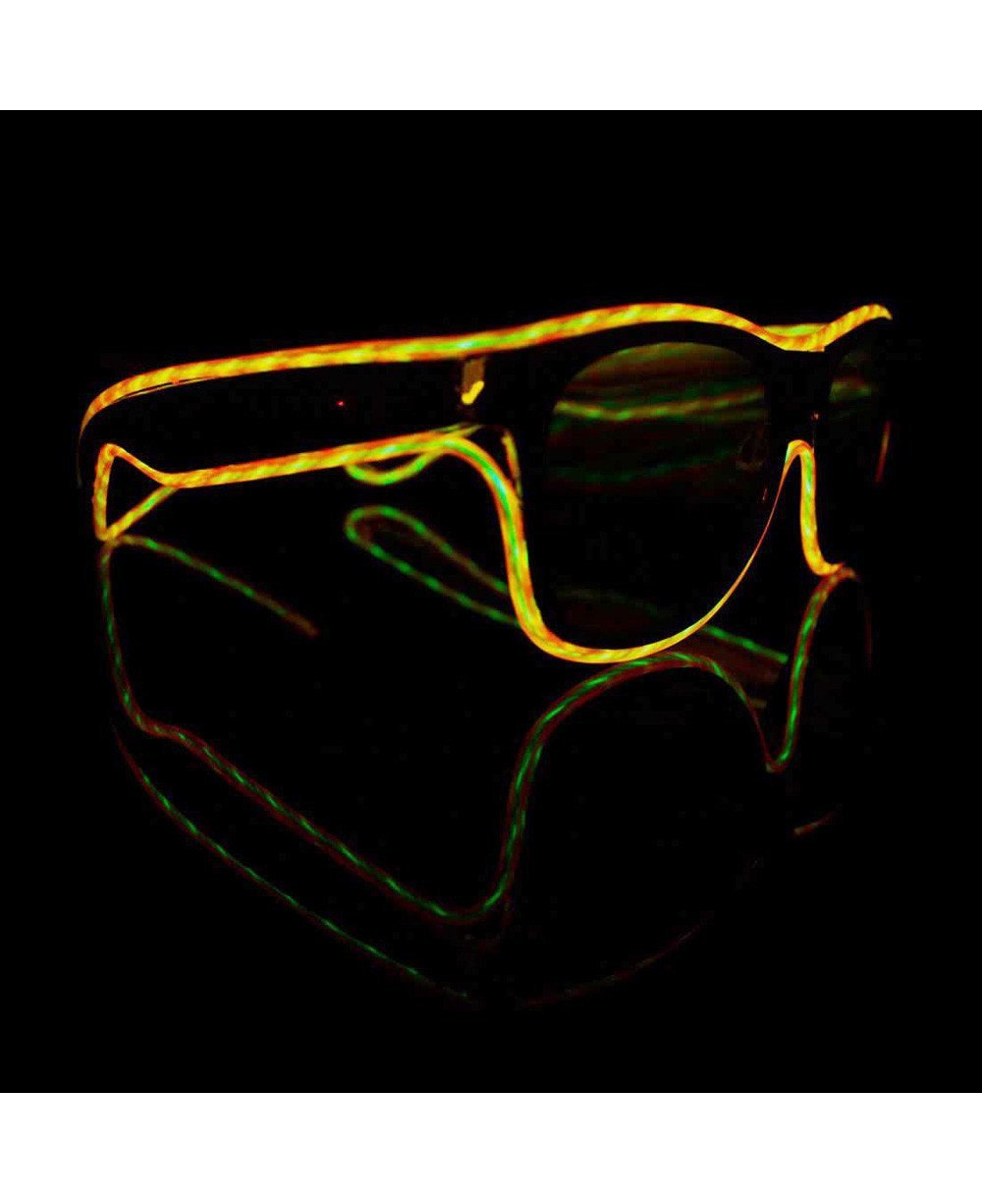 Customizable TRACER Luminescence Diffraction Glasses, Light up glasses, | iEDM