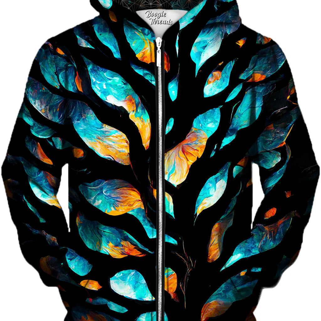 Lone Ideal Unisex Zip-Up Hoodie, Gratefully Dyed, | iEDM