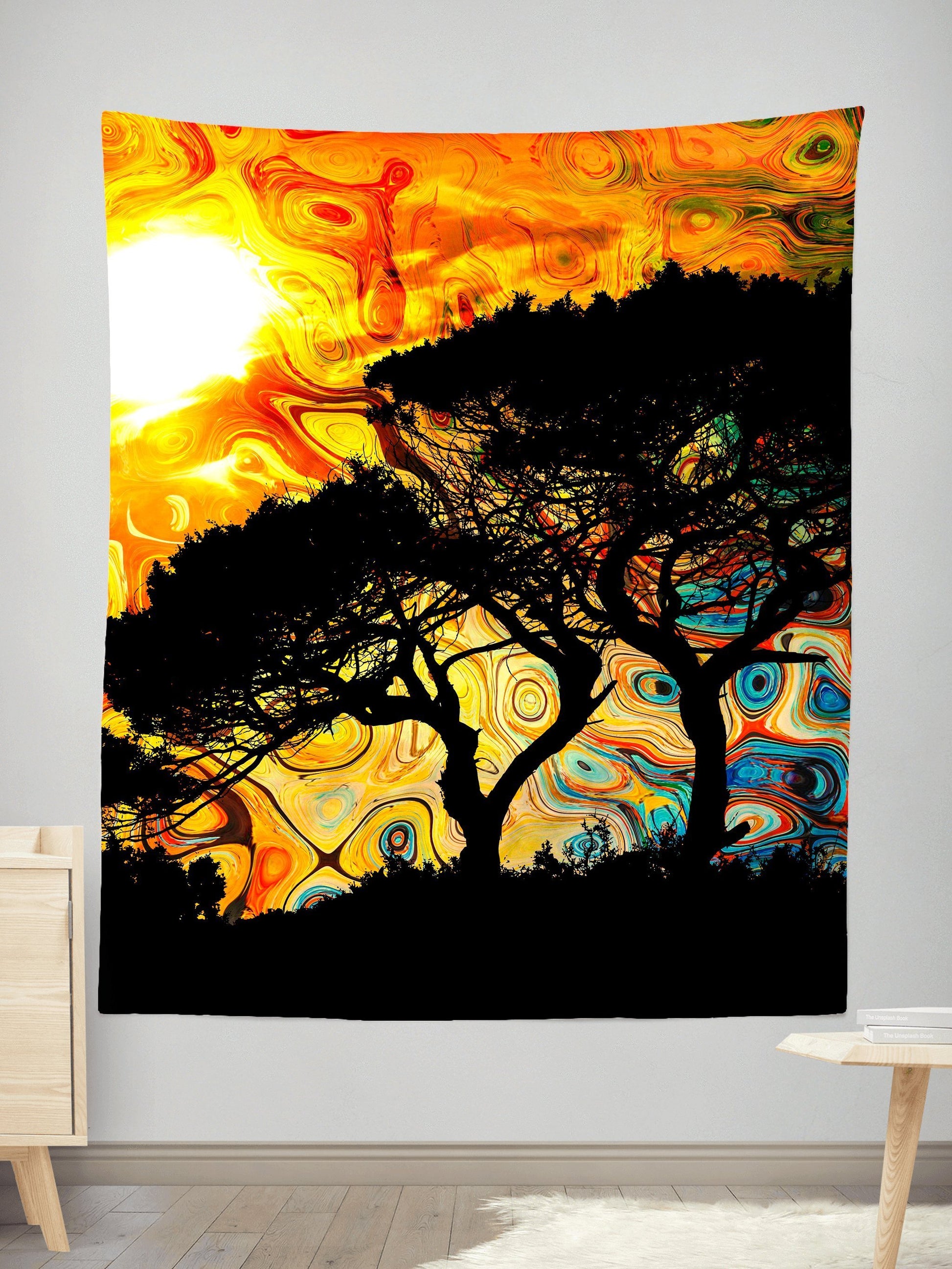 African Sun Tapestry, Lucid Eye Studios, | iEDM