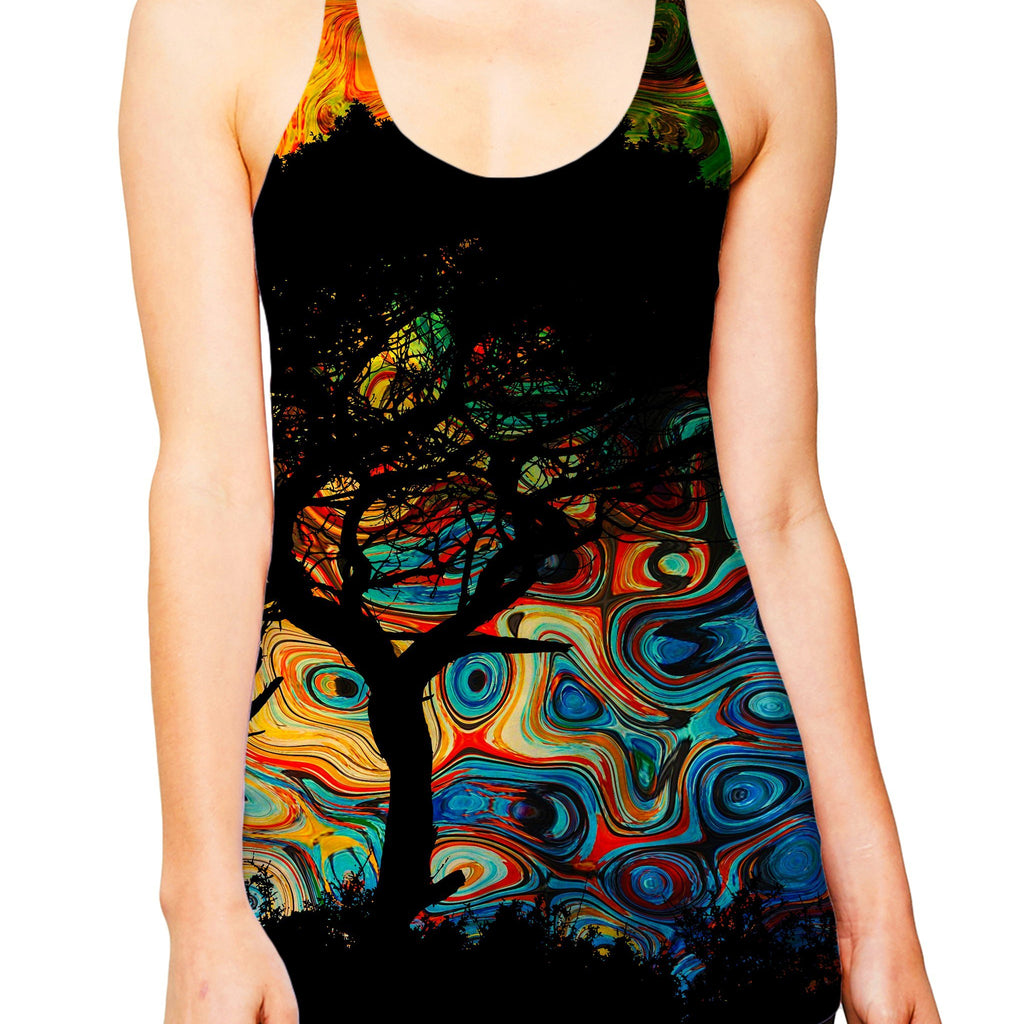 African Sun Women's Tank, Lucid Eye Studios, | iEDM