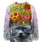 Finest Feline Sweatshirt, Lucid Eye Studios, | iEDM