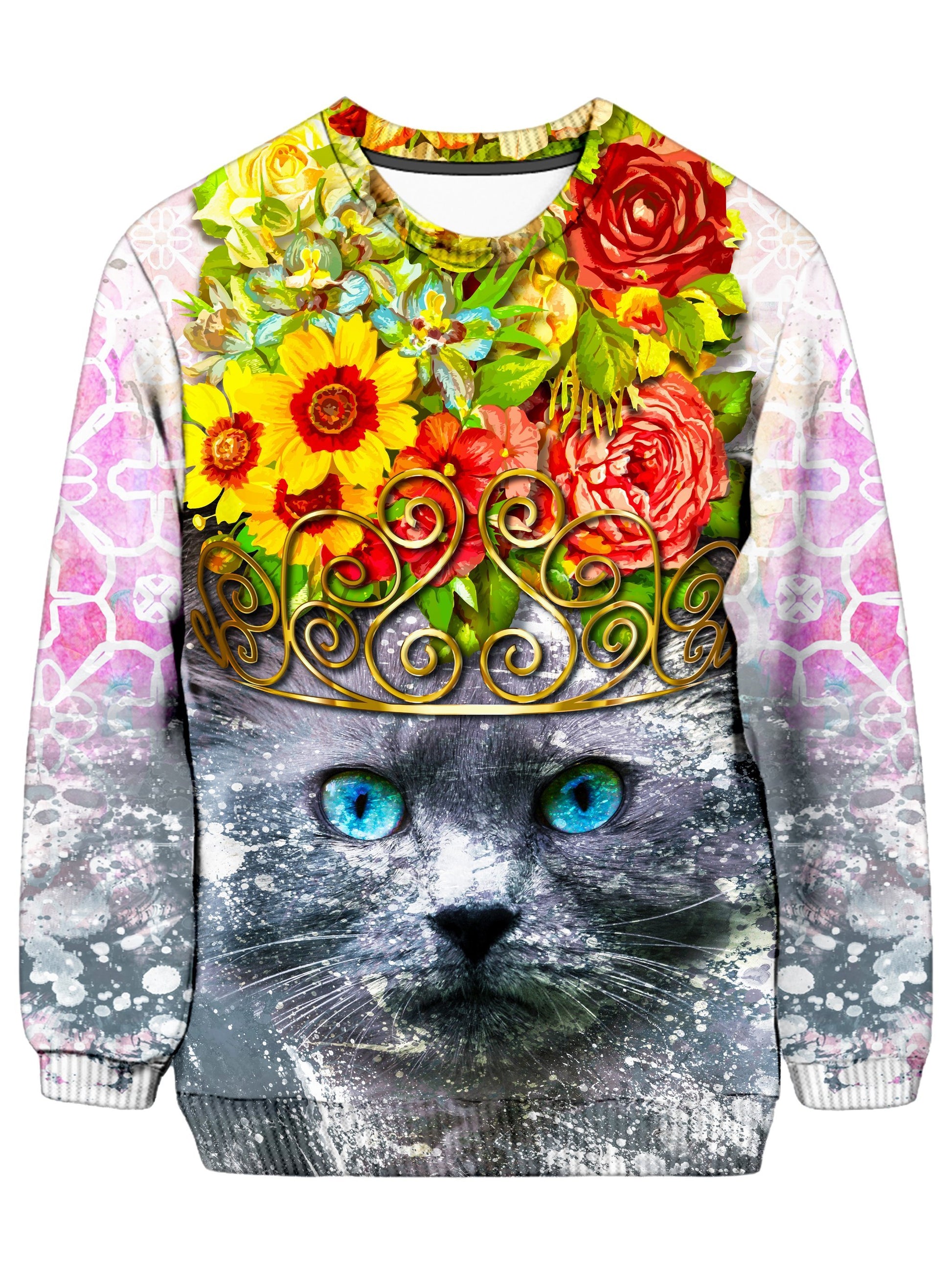 Finest Feline Sweatshirt, Lucid Eye Studios, | iEDM