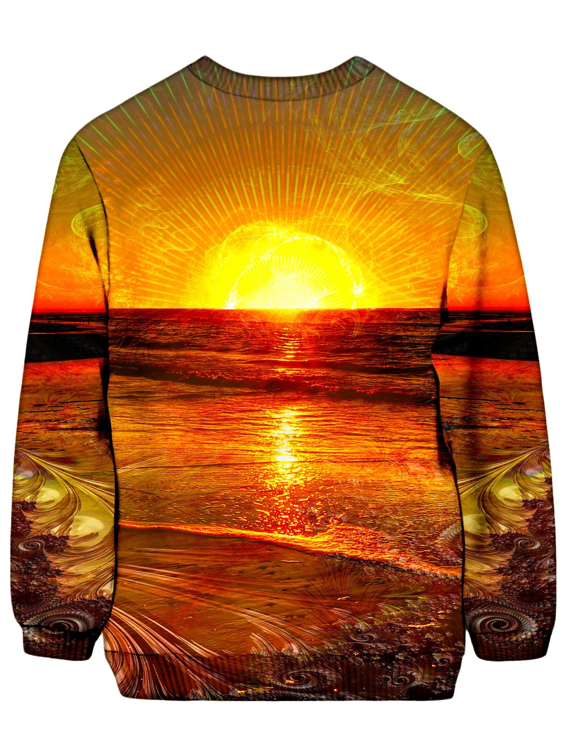 Fractal Sunset Sweatshirt, Lucid Eye Studios, | iEDM