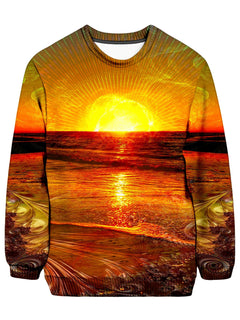 Lucid Eye Studios - Fractal Sunset Sweatshirt