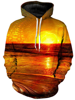 Lucid Eye Studios - Fractal Sunset Unisex Hoodie