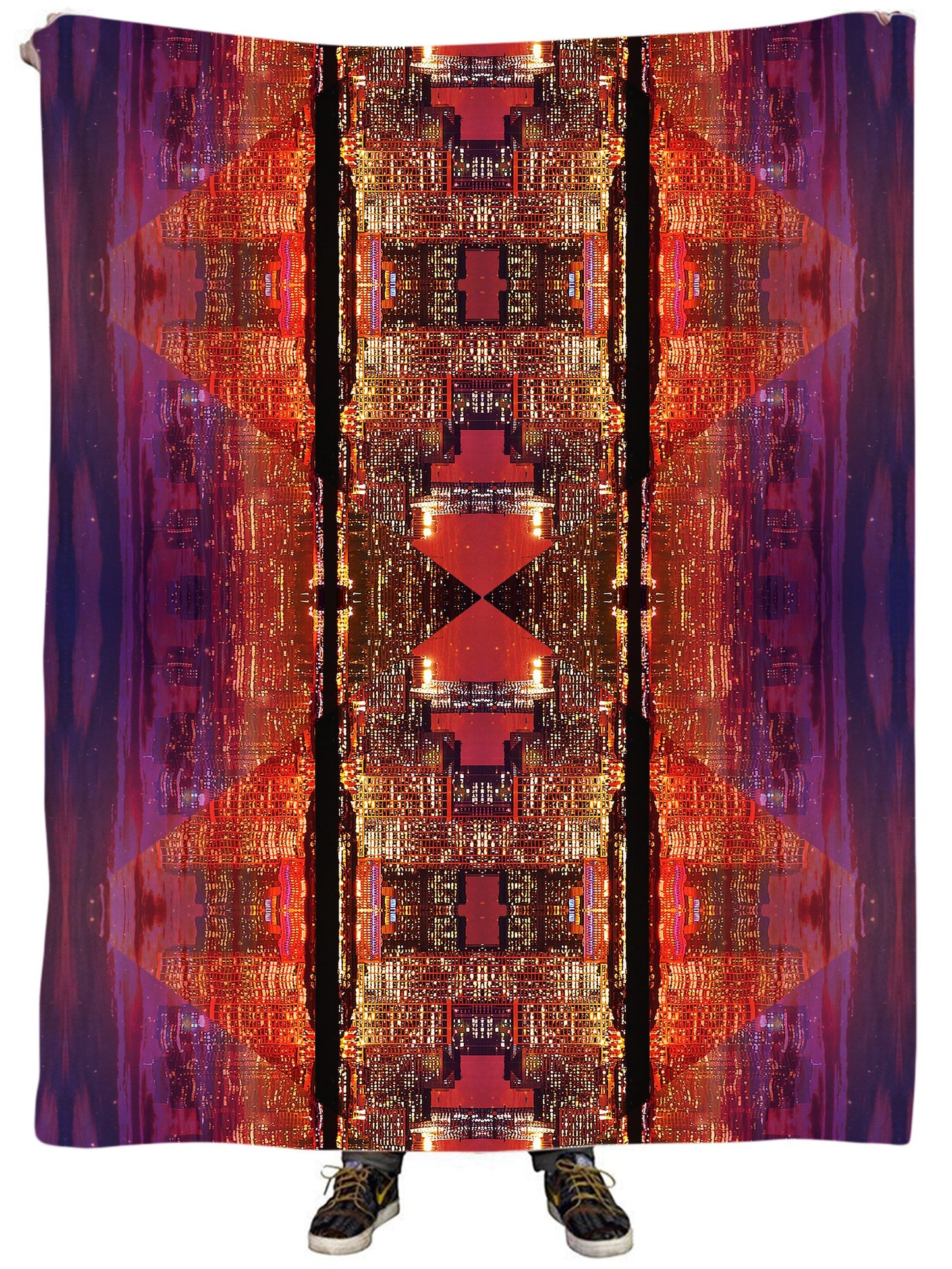 Future Giza Plush Blanket, Lucid Eye Studios, | iEDM