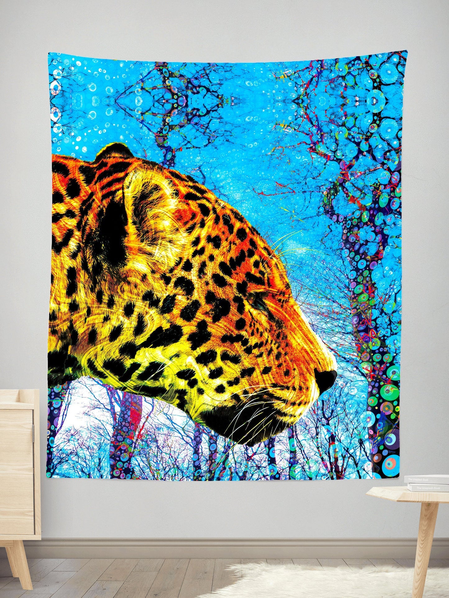 Prowling Paws Tapestry, Lucid Eye Studios, | iEDM
