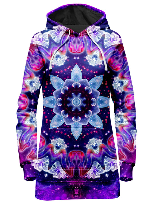 Sonic Blossom Hoodie Dress, Lucid Eye Studios, | iEDM
