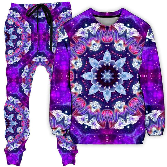 Lucid Eye Studios Sonic Blossom Sweatshirt and Joggers Combo - iEDM