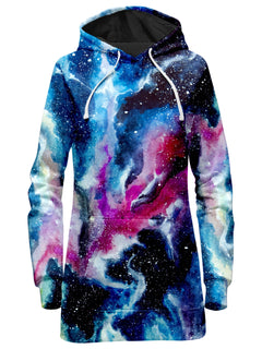 Marc Allante - Stardust Zoomed Hoodie Dress