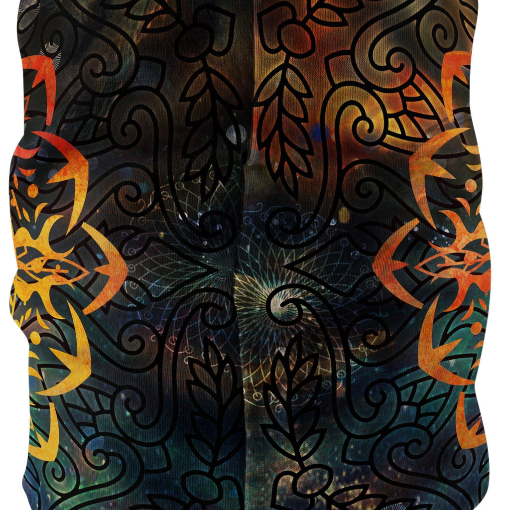 Fire Ornament Bandana Mask, MCAshe Spiritual Art, | iEDM