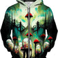 Marked Friends Unisex Zip-Up Hoodie, Gratefully Dyed, | iEDM