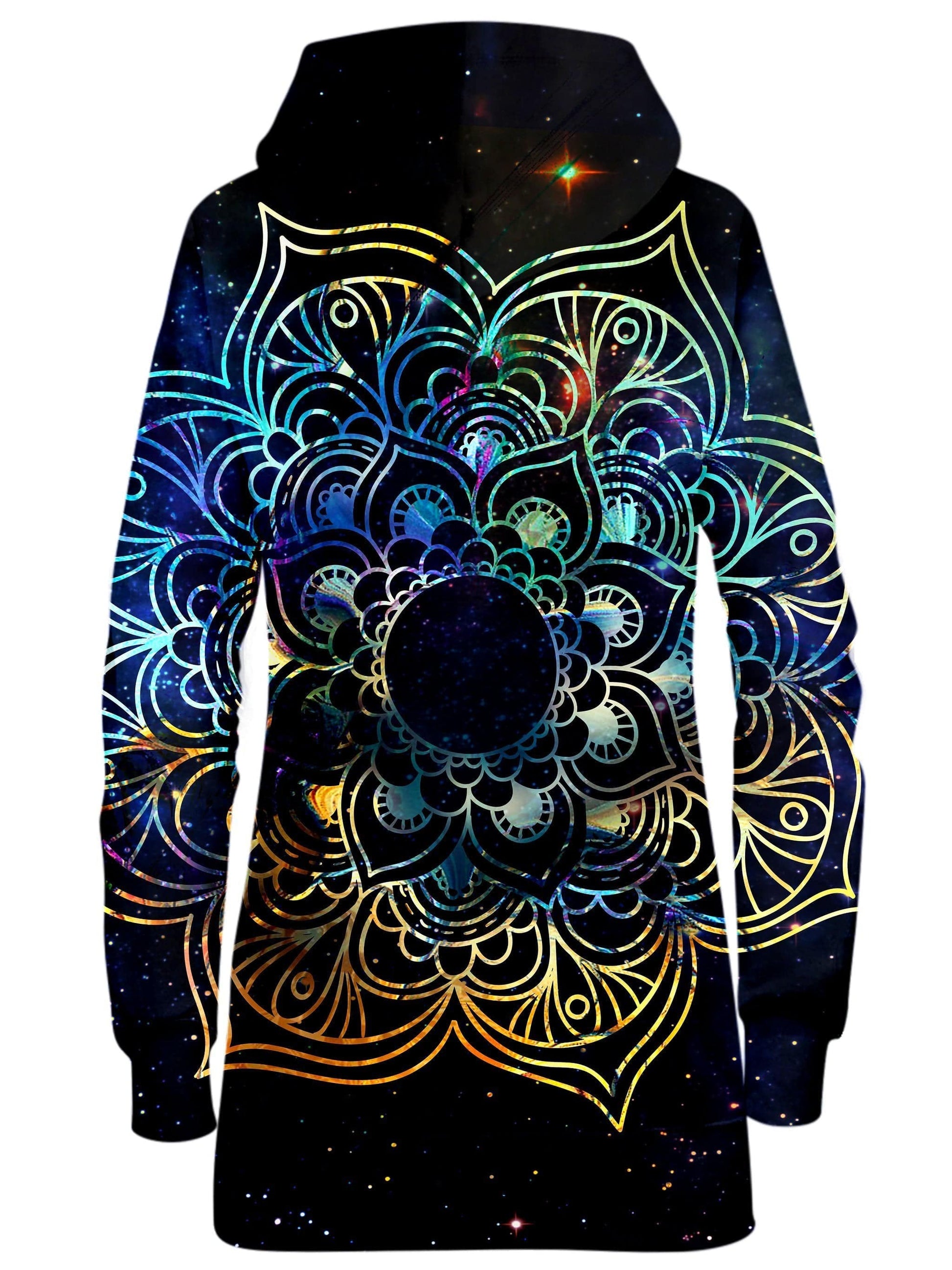 Galaxy Mandala Hoodie Dress, MCAshe Spiritual Art, | iEDM