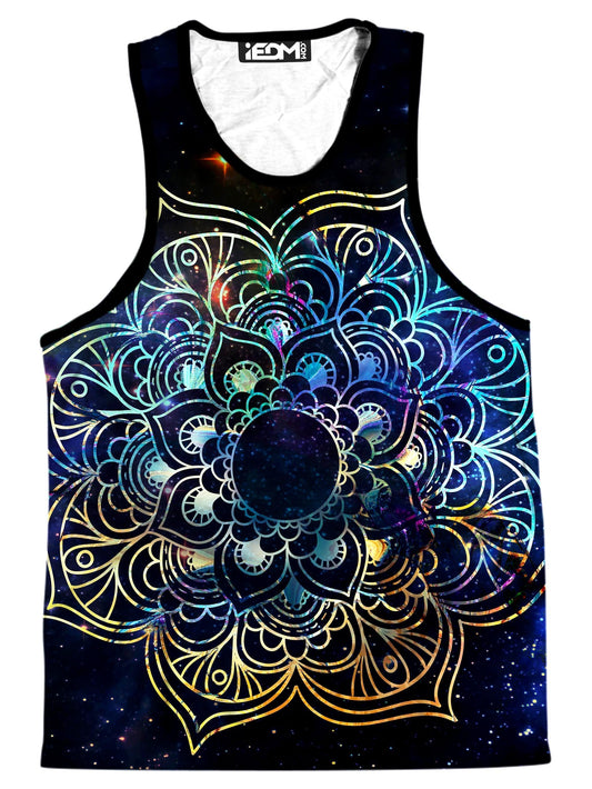 Galaxy Mandala Men's Tank, MCAshe Spiritual Art, | iEDM