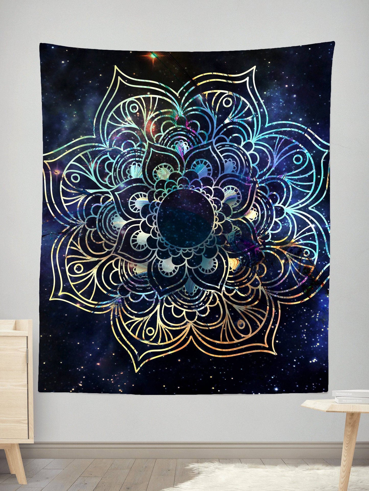 Galaxy Mandala Tapestry, MCAshe Spiritual Art, | iEDM