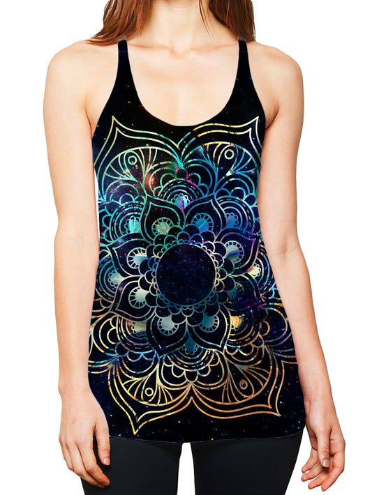 Galaxy Mandala Women's Tank, MCAshe Spiritual Art, | iEDM