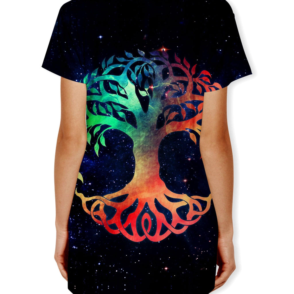 Tree of Life Drop Cut Unisex T-Shirt, MCAshe Spiritual Art, | iEDM