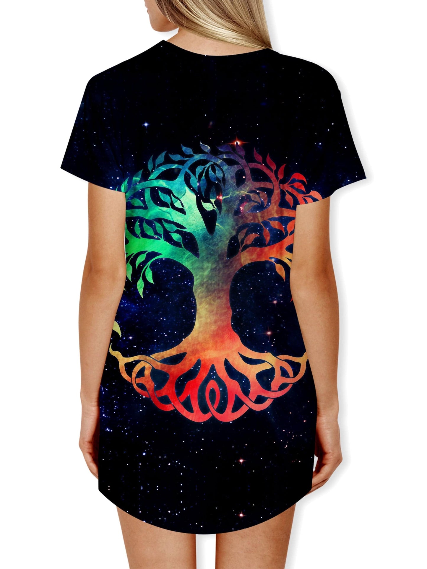 Tree of Life Drop Cut Unisex T-Shirt, MCAshe Spiritual Art, | iEDM