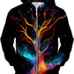 Mirrors Of Brutality Unisex Zip-Up Hoodie, Gratefully Dyed, | iEDM