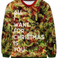 Noctum X Truth All I Want for Christmas Ugly Sweatshirt - iEDM